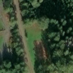 Sand Volleyball Court — aerial view