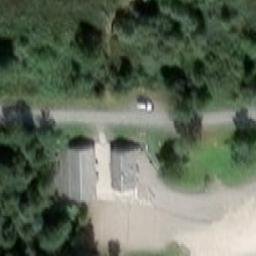 Sand Volleyball Court — aerial view