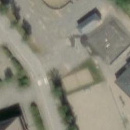Sand Volleyball Court — aerial view