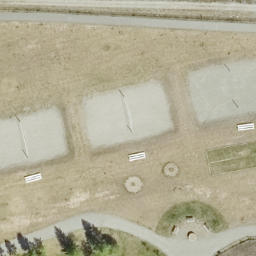 Volleyball Courts (3) — aerial view