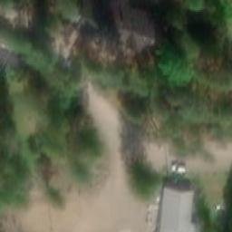Sand Volleyball Court — aerial view