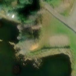 Sand Volleyball Court — aerial view