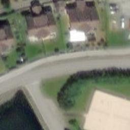 Sanden Sandvolleyball — aerial view