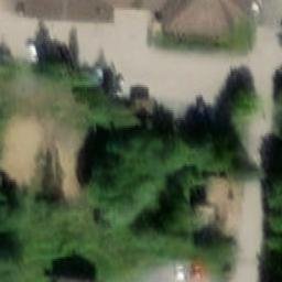 Sand Volleyball Court — aerial view