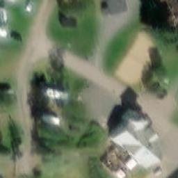 Sand Volleyball Court — aerial view