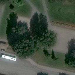 Volleyball Court — aerial view