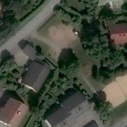 Sand Volleyball Court — aerial view
