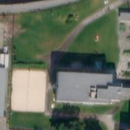 Volleyball Court — aerial view