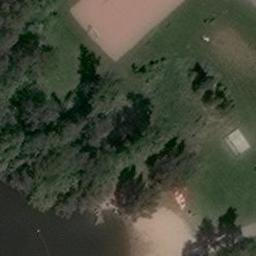Volleyball Court — aerial view
