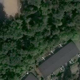 Sand Volleyball Court — aerial view