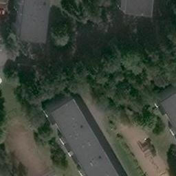 Grass Volleyball Court — aerial view