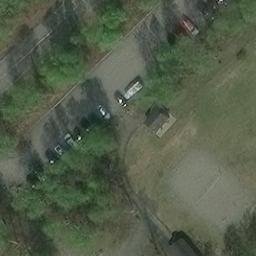 Anchorage Beach Volleyball Court #7 — aerial view