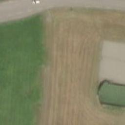 Sand Volleyball Court — aerial view
