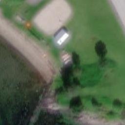 Volleyball Court — aerial view