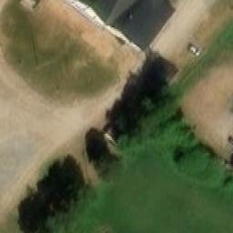 Sand Volleyball Court — aerial view