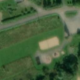Sand Volleyball Court — aerial view
