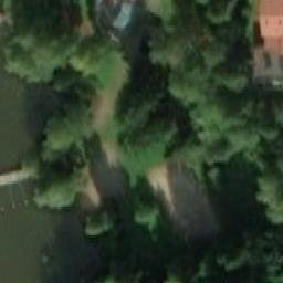 Sand Volleyball Court — aerial view