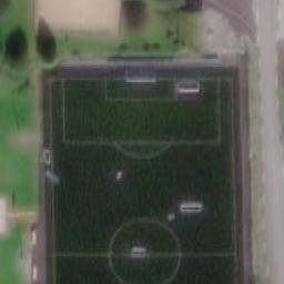 Volleyball Court — aerial view