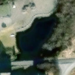 Sand Volleyball Court — aerial view