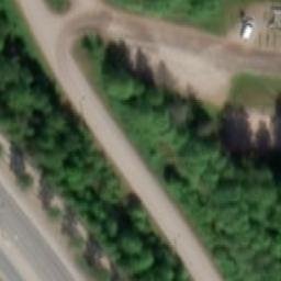 Sand Volleyball Court — aerial view