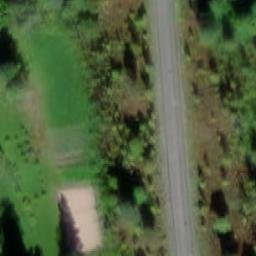 Sand Volleyball Court — aerial view