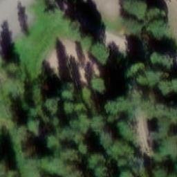 Sand Volleyball Court — aerial view