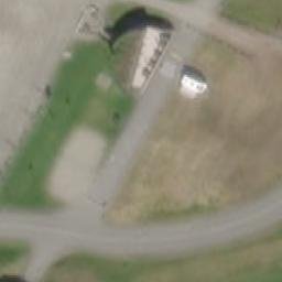 Sand Volleyball Court — aerial view