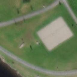 Volleyball Court — aerial view