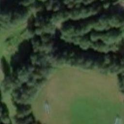 Sand Volleyball Court — aerial view