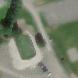 Sand Volleyball Court — aerial view
