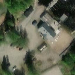 Sand Volleyball Court — aerial view