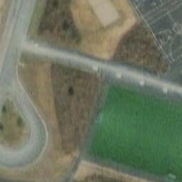Sand Volleyball Court — aerial view