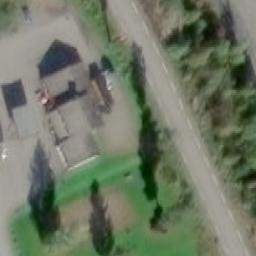 Sand Volleyball Court — aerial view