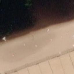Sand Volleyball Court — aerial view