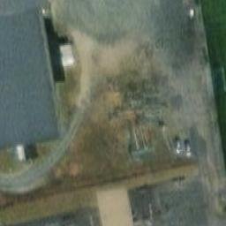 Sand Volleyball Court — aerial view