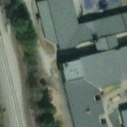 Sand Volleyball Court — aerial view