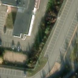 Sand Volleyball Court — aerial view