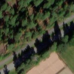 Sand Volleyball Court — aerial view