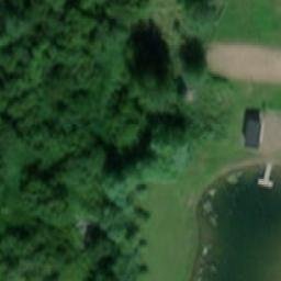 Sand Volleyball Court — aerial view