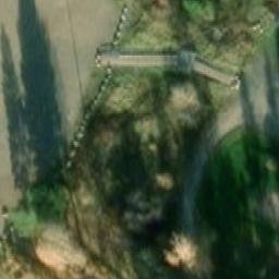 Sand Volleyball Court — aerial view