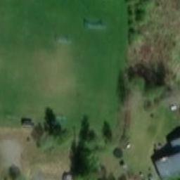 Sand Volleyball Court — aerial view
