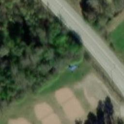 Sand Volleyball Court — aerial view