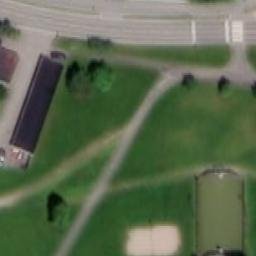 Sand Volleyball Court — aerial view