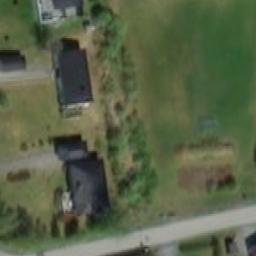 Sand Volleyball Court — aerial view