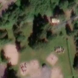 Sand Volleyball Court, Kyrö — aerial view