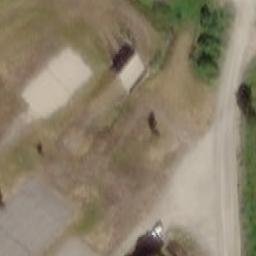Sand Volleyball Court — aerial view