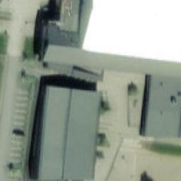 Sand Volleyball Court — aerial view
