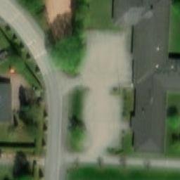 Volleyball Court — aerial view
