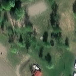 Sand Volleyball Court — aerial view