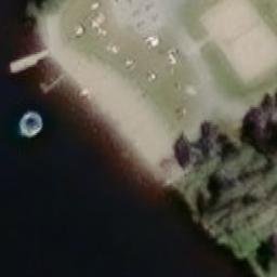 Volleyball Court — aerial view